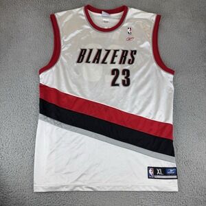 Portland Trailblazers Jersey #23 Darius miles Reebok Men's Size Xl‎ Y2k White